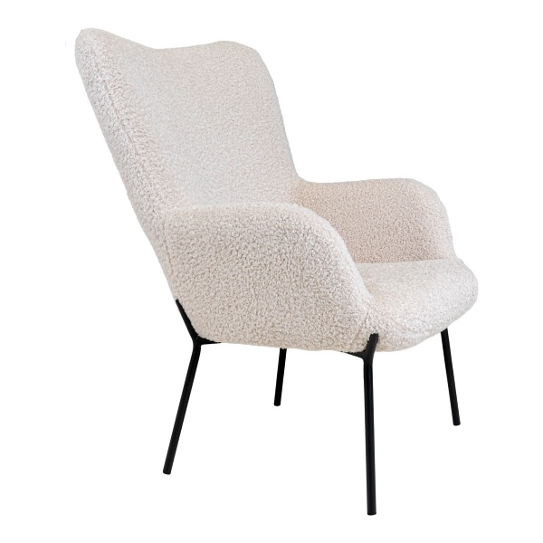 Fotel Glasgow biały - House Nordic ApS