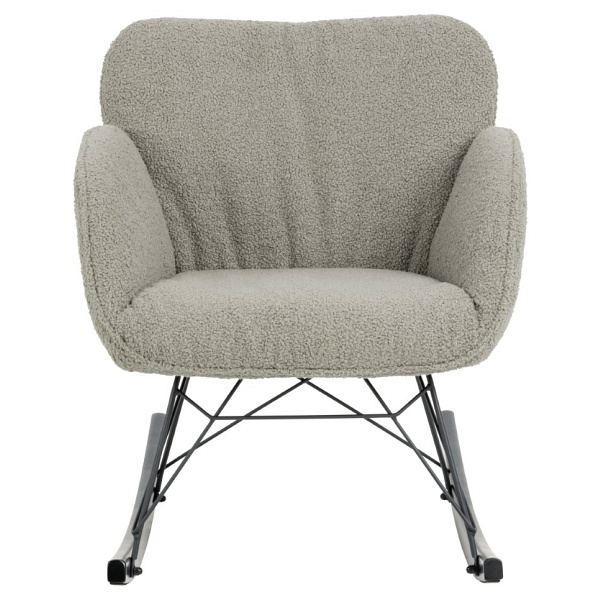 Fotel bujany Kelsey szary - ACTONA