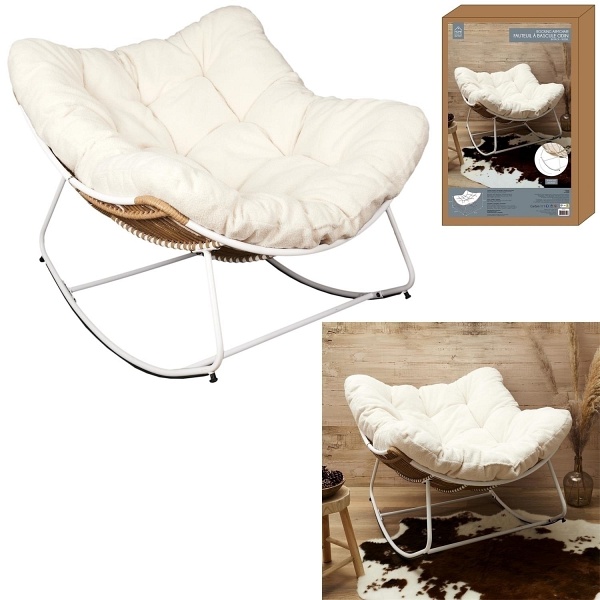 Fotel Odin baranek kremowy - Intesi