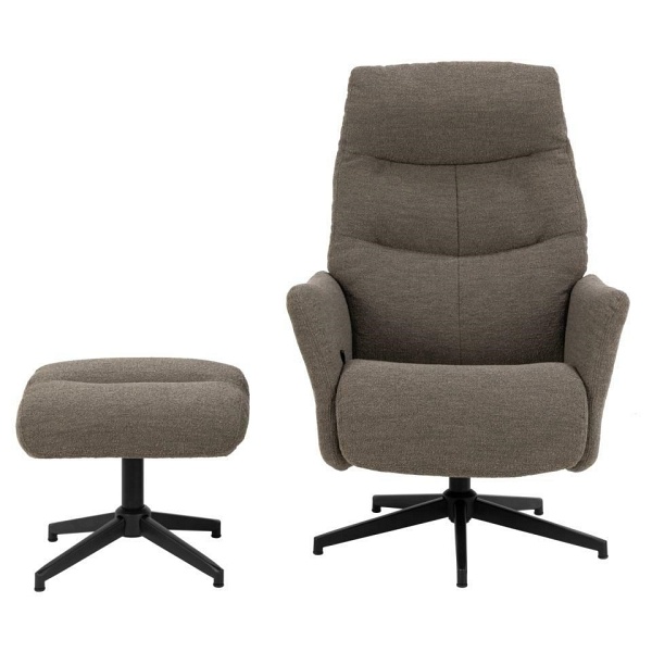 Fotel obrotowy London taupe Monza 40 - ACTONA