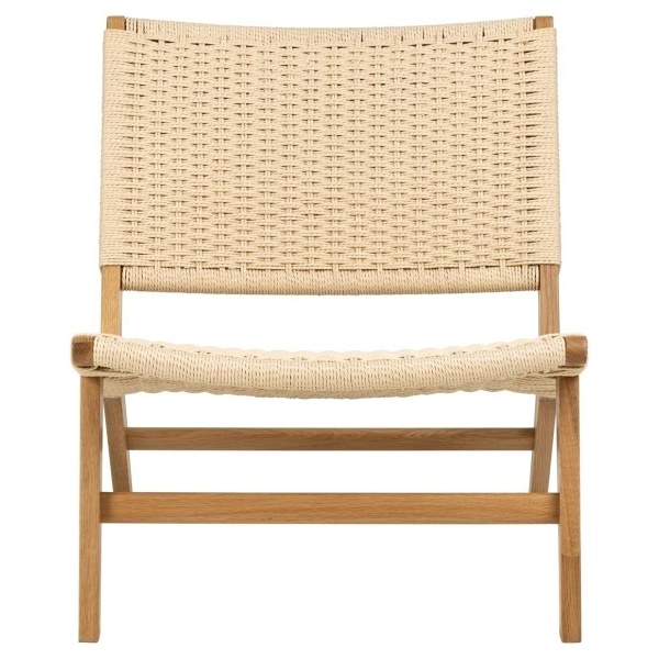 Fotel Carson naturalny/ dąb - ACTONA