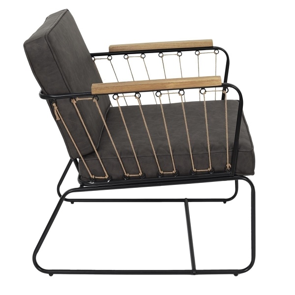 Fotel Benson brązowy - Intesi