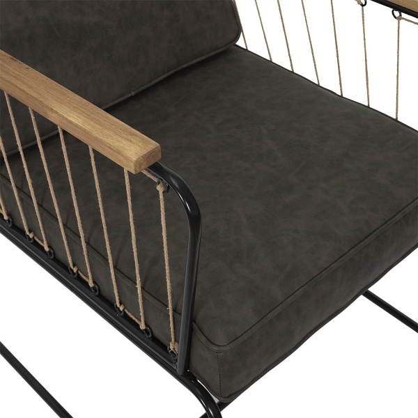 Fotel Benson brązowy - Intesi