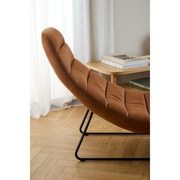 Szezlong Chaplin brązowy Kentucky brandy 9 - ACTONA