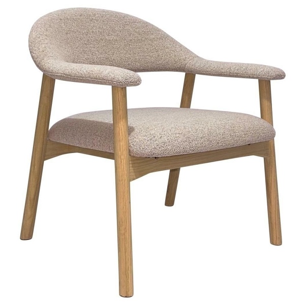 Fotel Addi beżowy/dąb Monza 60 - ACTONA