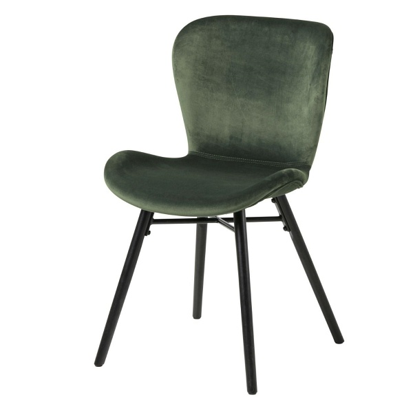 Krzesło Batilda VIC forest green - ACTONA