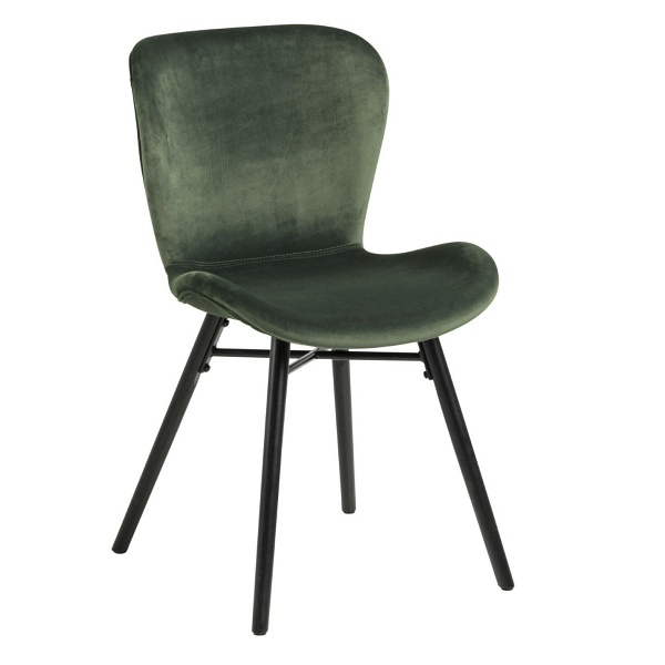 Krzesło Batilda VIC forest green - ACTONA