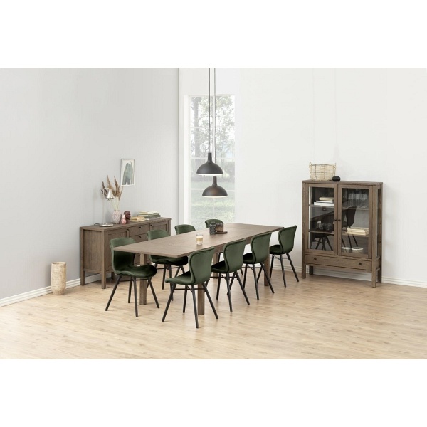 Krzesło Batilda VIC forest green - ACTONA