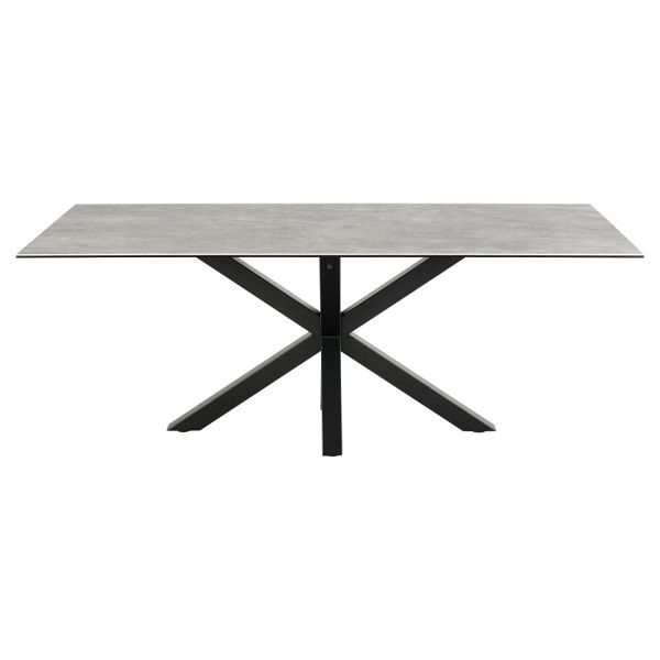 Stół Heaven 200cm szary/czarny - ACTONA