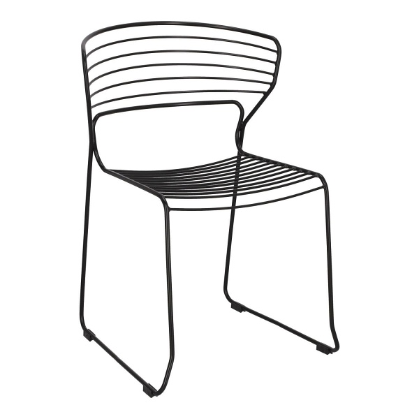 Krzesło Hilly czarne - Intesi