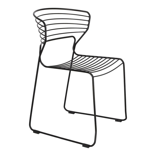 Krzesło Hilly czarne - Intesi