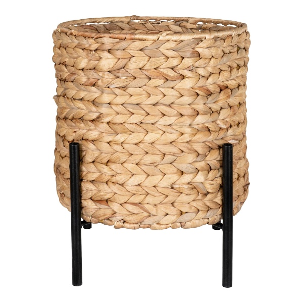 Kwietnik/ osłonka Antas naturalna/ czarna - House Nordic ApS