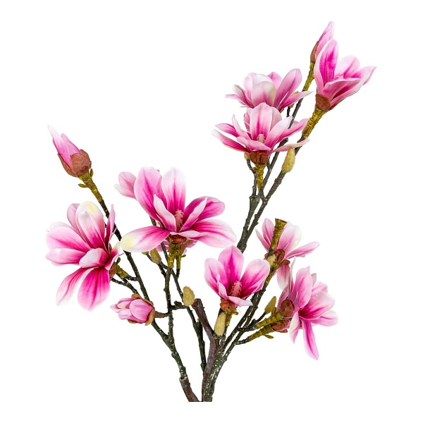 Sztuczna roślina Magnolia różowa 74cm - House Nordic ApS
