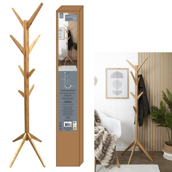 Wieszak na ubrania Tree naturalny - Intesi