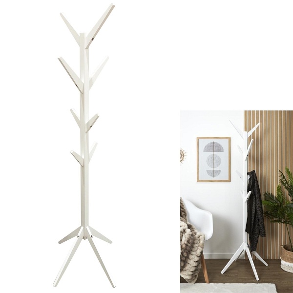Wieszak na ubrania Tree biały - Intesi