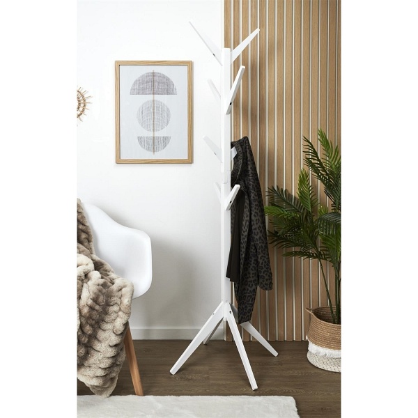 Wieszak na ubrania Tree biały - Intesi