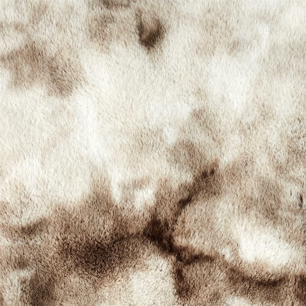 Koc Furry 140x200cm brązowo-kremowy - Intesi