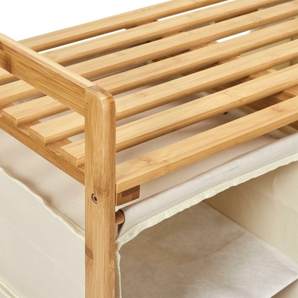 Komoda/bieliźniarka bambus/tkanina - Intesi