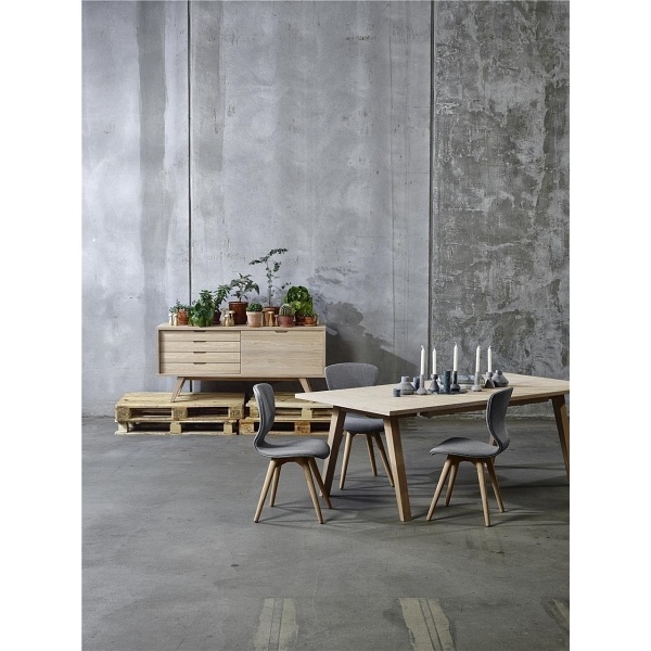 Komoda A-line dąb bielony - ACTONA