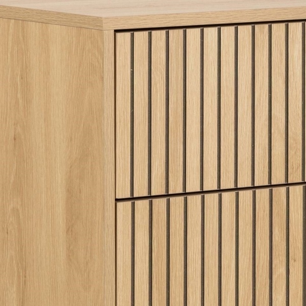 Komoda Albany 4 szuflady dąb naturalny - ACTONA