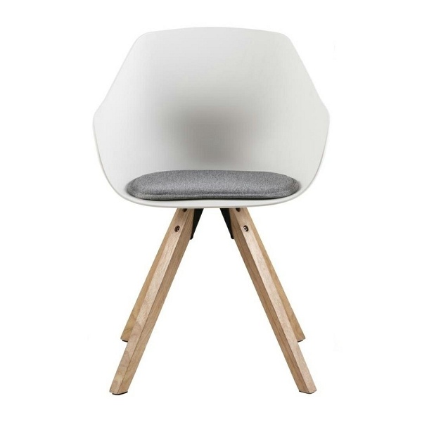 Krzesło Tina Wood białe - ACTONA