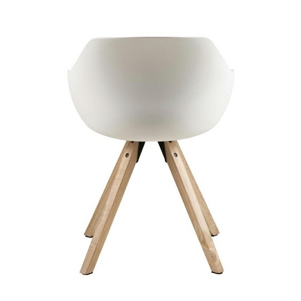 Krzesło Tina Wood białe - ACTONA