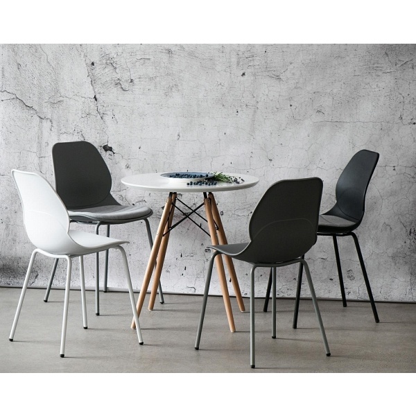 Krzesło Layer 4 białe - Simplet