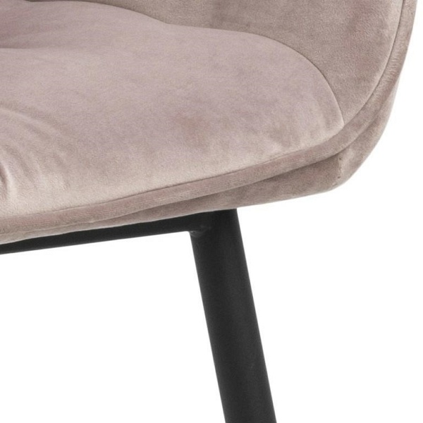 Krzesło Brooke VIC różowe - ACTONA