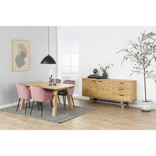 Krzesło Brooke VIC różowe - ACTONA