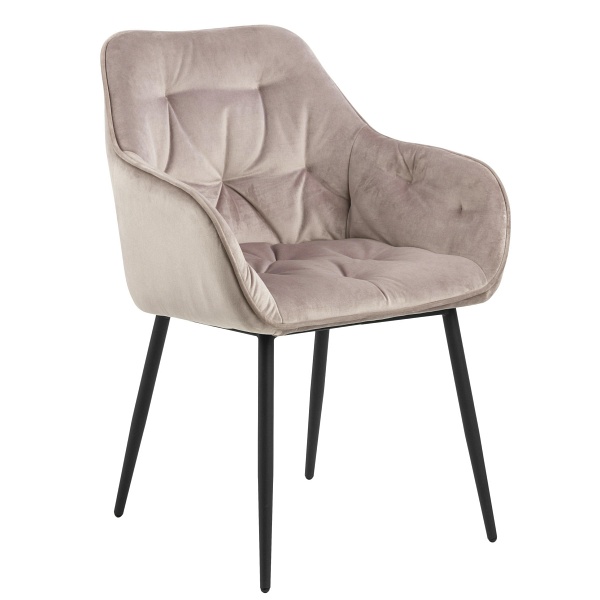 Krzesło Brooke VIC różowe - ACTONA