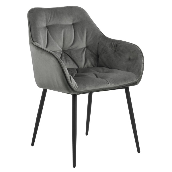 Krzesło Brooke VIC szare - ACTONA