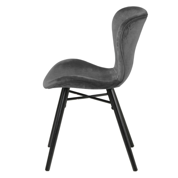 Krzesło Batilda VIC Dark grey - ACTONA