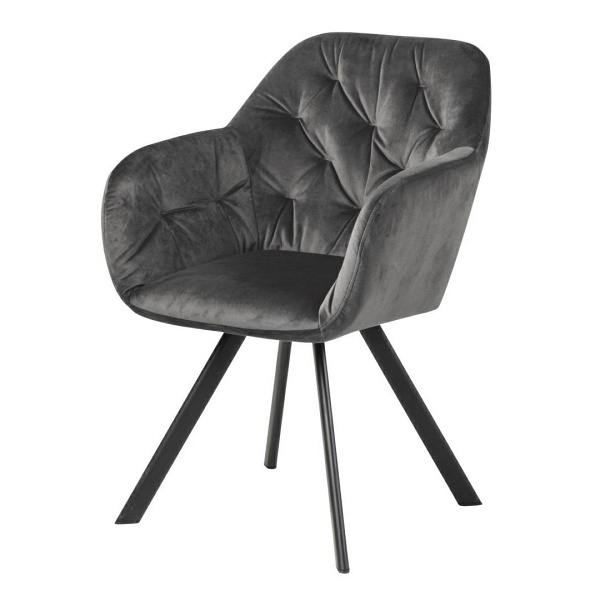 Krzesło Lola VIC Dark grey auto return - ACTONA