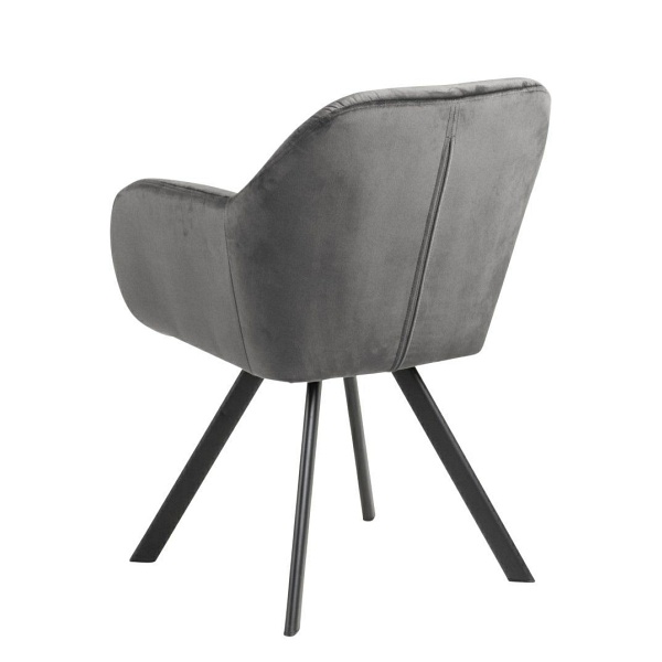 Krzesło Lola VIC Dark grey auto return - ACTONA