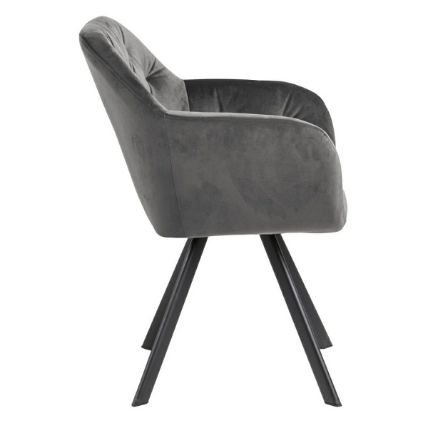 Krzesło Lola VIC Dark grey auto return - ACTONA