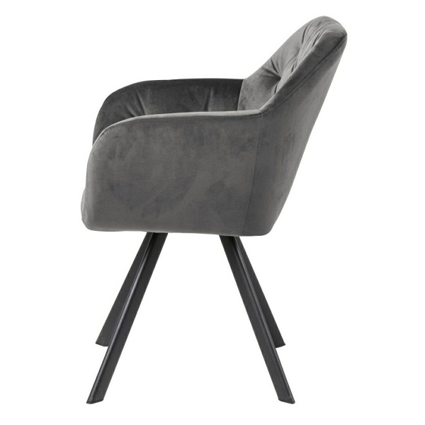 Krzesło Lola VIC Dark grey auto return - ACTONA