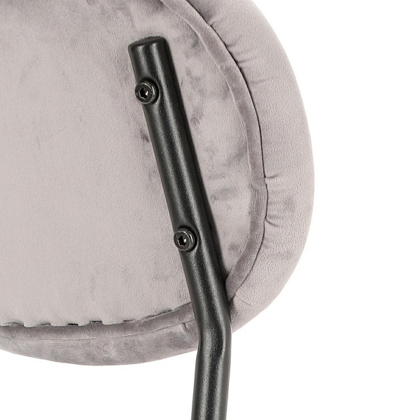 Krzesło Camile Velvet szare - Intesi