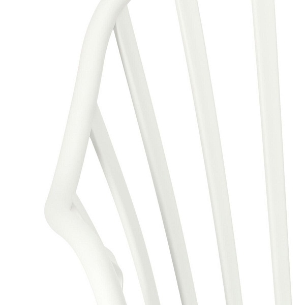 Krzesło Sirena z podłokietnikami białe - Intesi