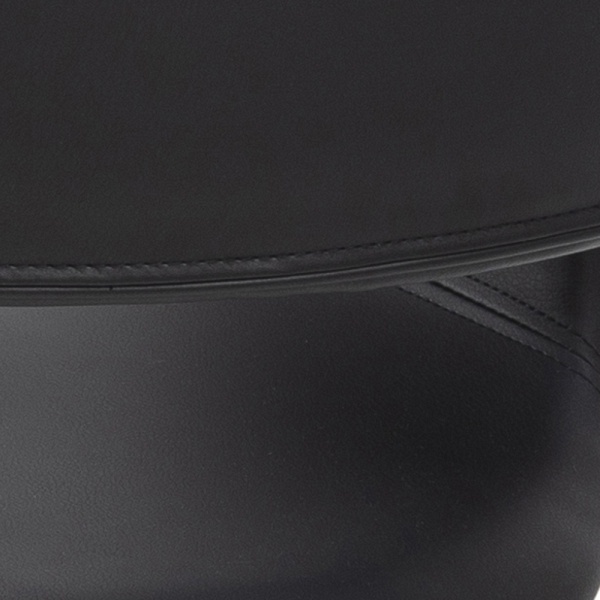 Krzesło Supernova czarne eko skóra - Intesi