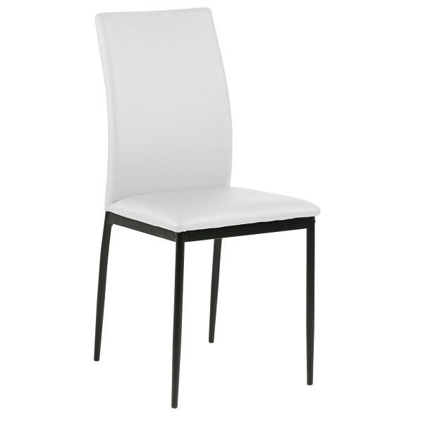 Krzesło Demina white PU - ACTONA