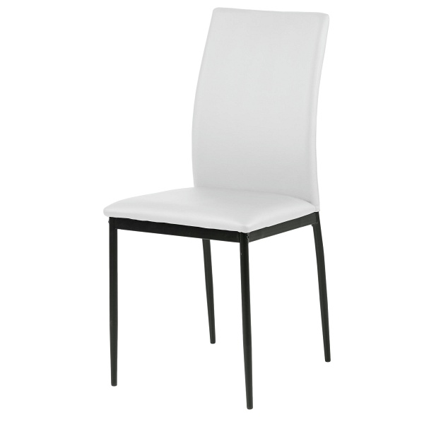 Krzesło Demina white PU - ACTONA