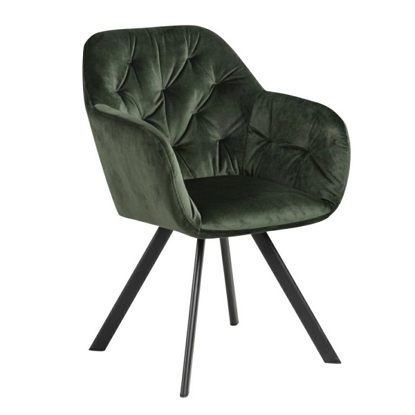 Krzesło Lola VIC Forest green auto retur n - ACTONA