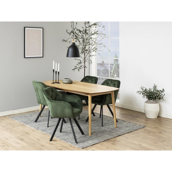 Krzesło Lola VIC Forest green auto retur n - ACTONA