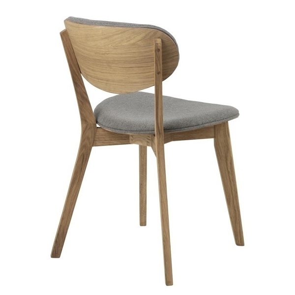 Krzesło Minsk szare/ dąb - ACTONA