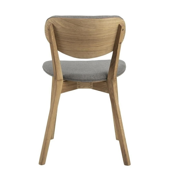 Krzesło Minsk szare/ dąb - ACTONA
