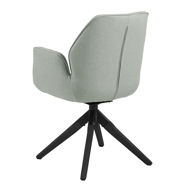 Krzesło obrotowe Aura light grey /black auto return - ACTONA