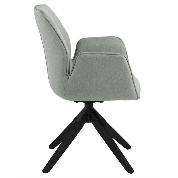 Krzesło obrotowe Aura light grey /black auto return - ACTONA