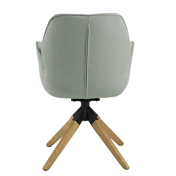 Krzesło obrotowe Aura light grey auto re turn - ACTONA