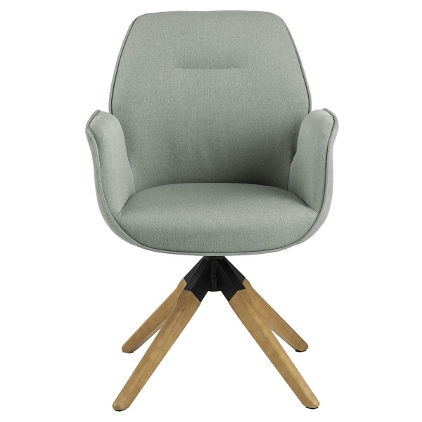 Krzesło obrotowe Aura light grey auto re turn - ACTONA