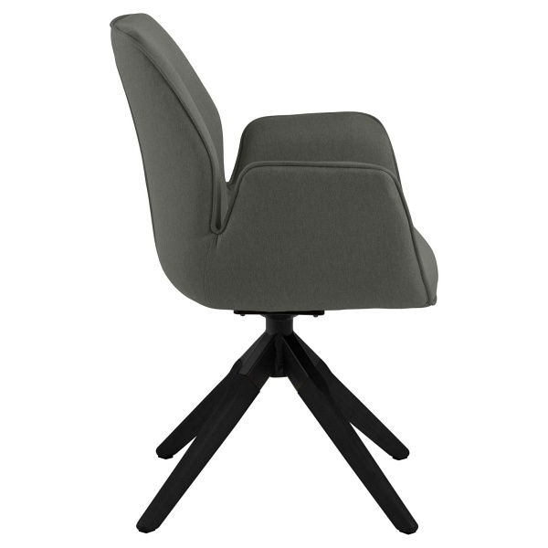 Krzesło obrotowe Aura dark grey /black auto return - ACTONA
